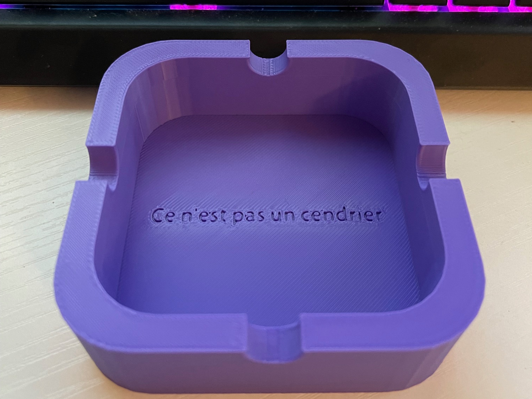 Not an ashtray