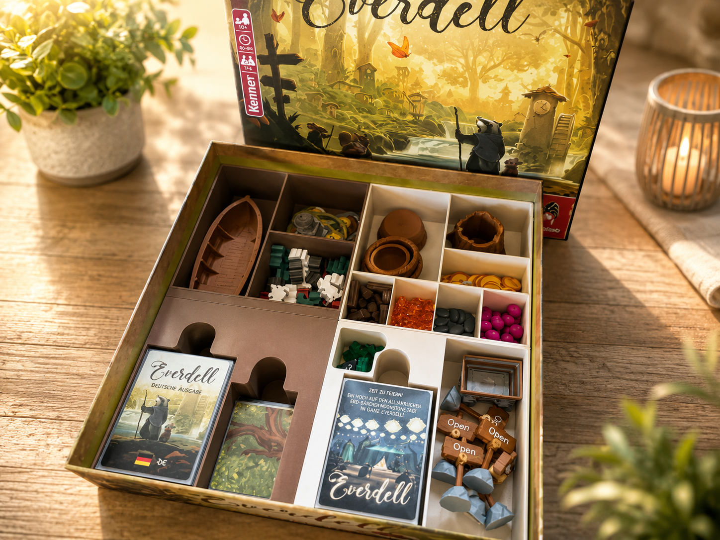 Everdell Insert und Spielertablett+ Kartenhalter