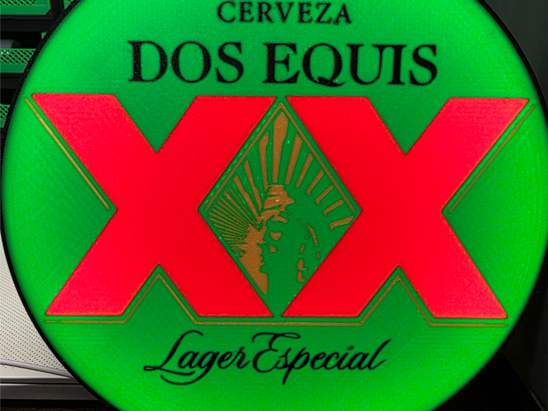 Dos Equis Beer Lightbox