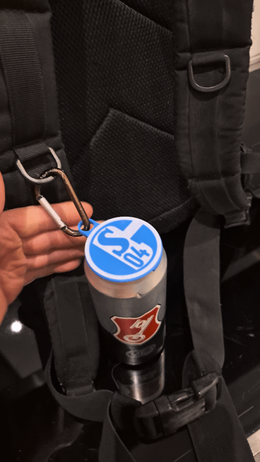 DosenDeckel CanCap Anhänger Schalke04