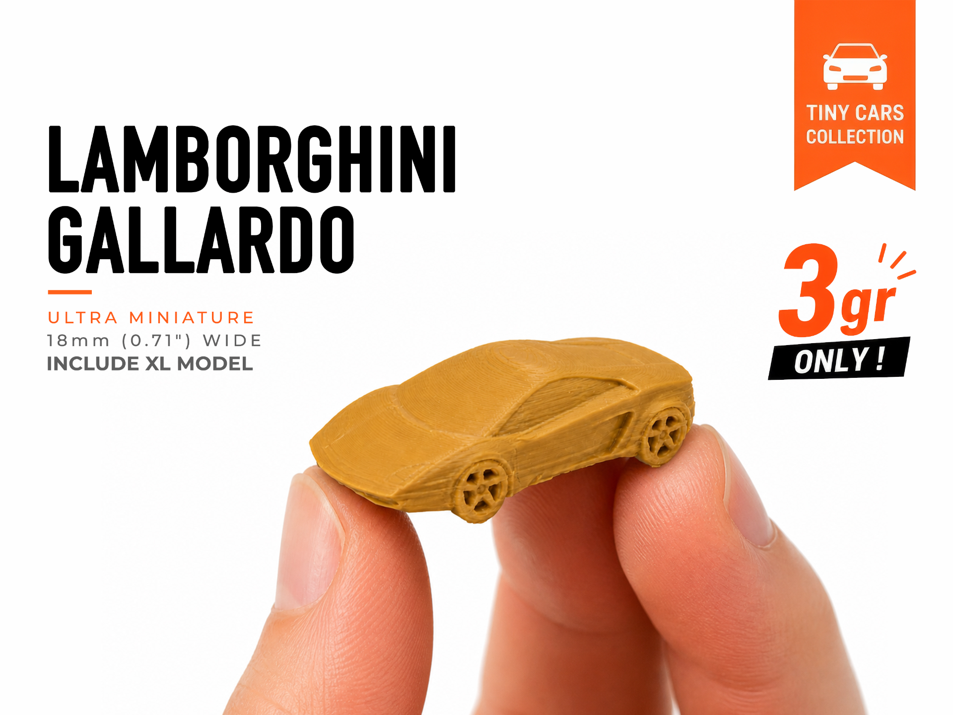 Tiny Lamborghini Gallardo - Mini Cars Series