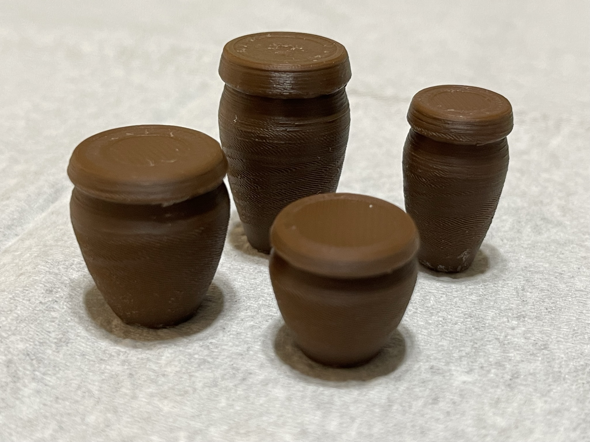 Miniature Kimchi Pots (항아리)