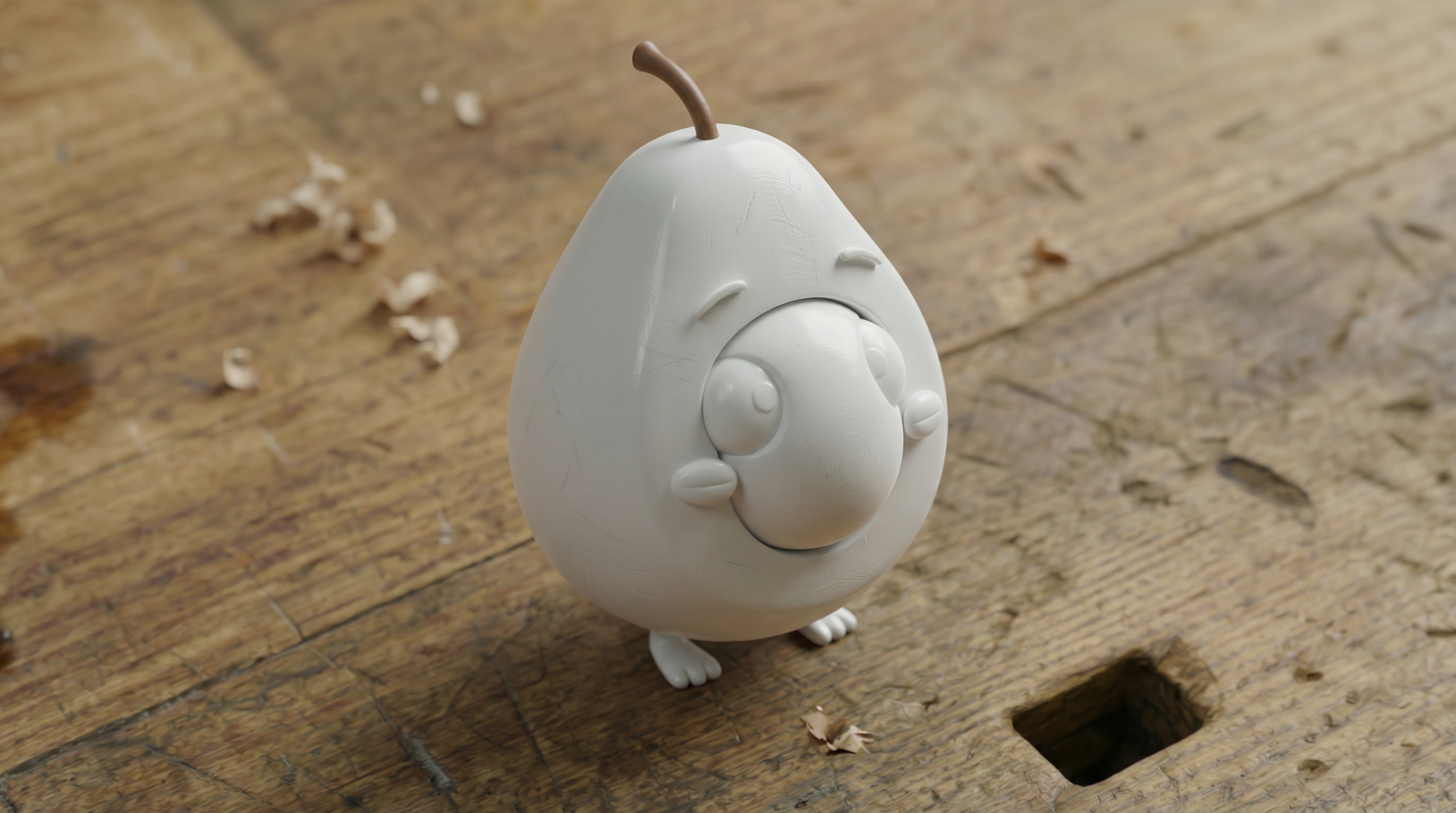 Quirky Avocado Character