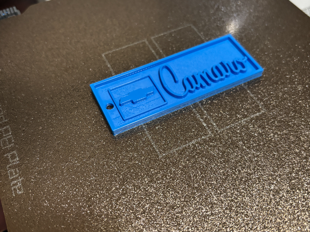 Camaro Keychain