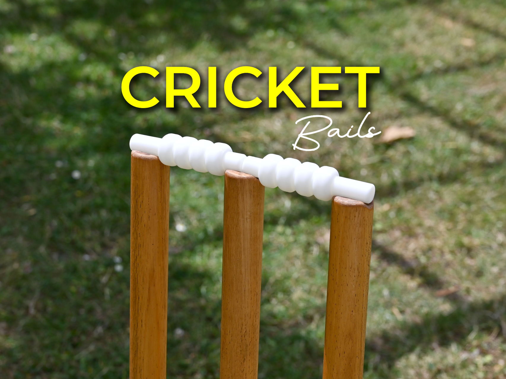 Cricket Bails – 2 Piece Set