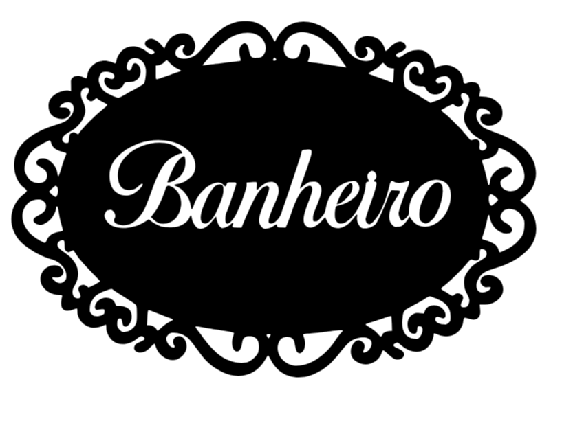 Enfeite Porta Banheiro