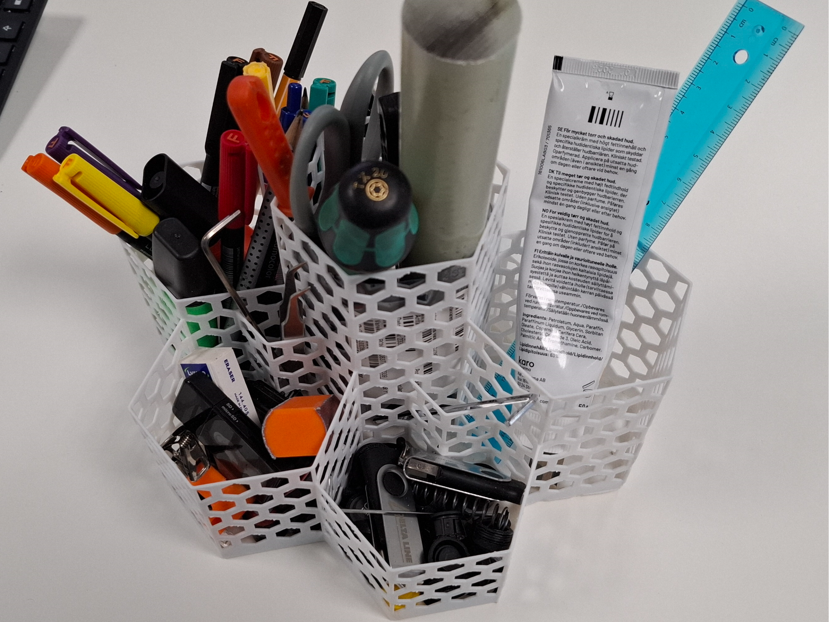 Organizer, pen holder, pencil and other things