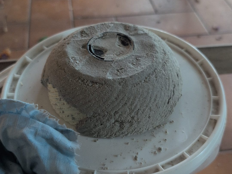Cemento Pot Mold 3D