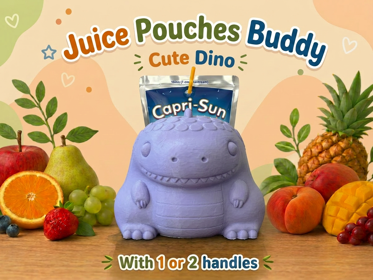 Dino Juice Pouches Buddy Holder