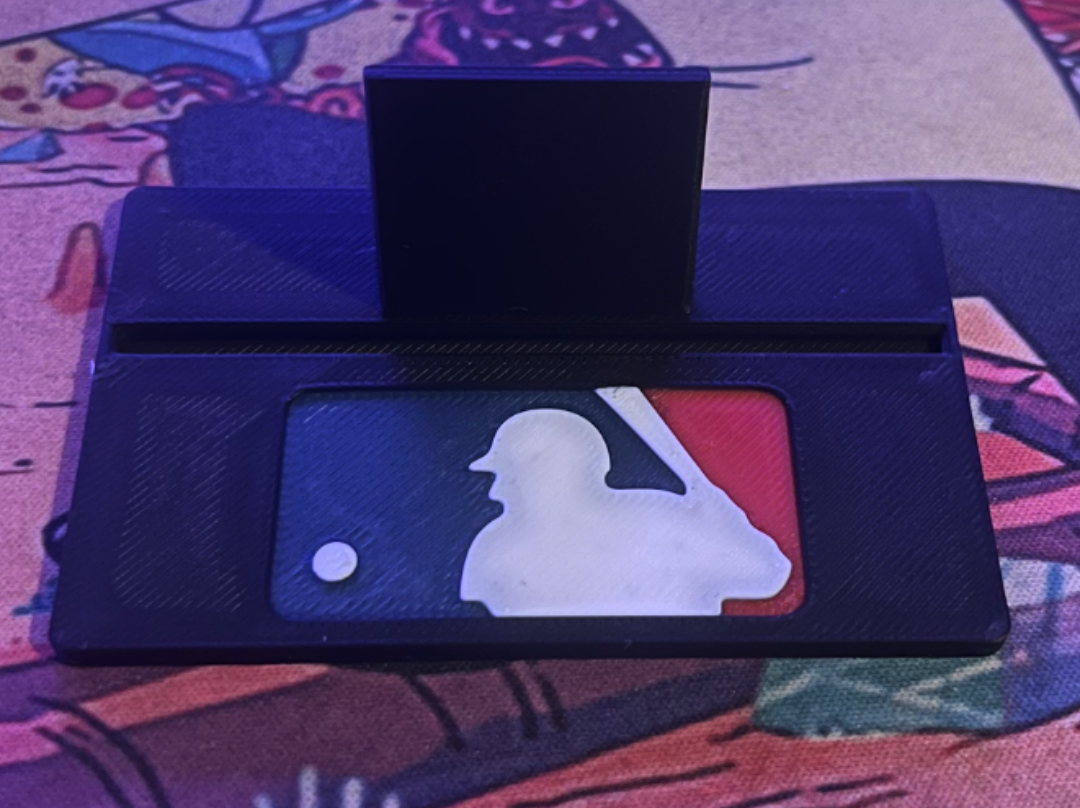 MLB card stand