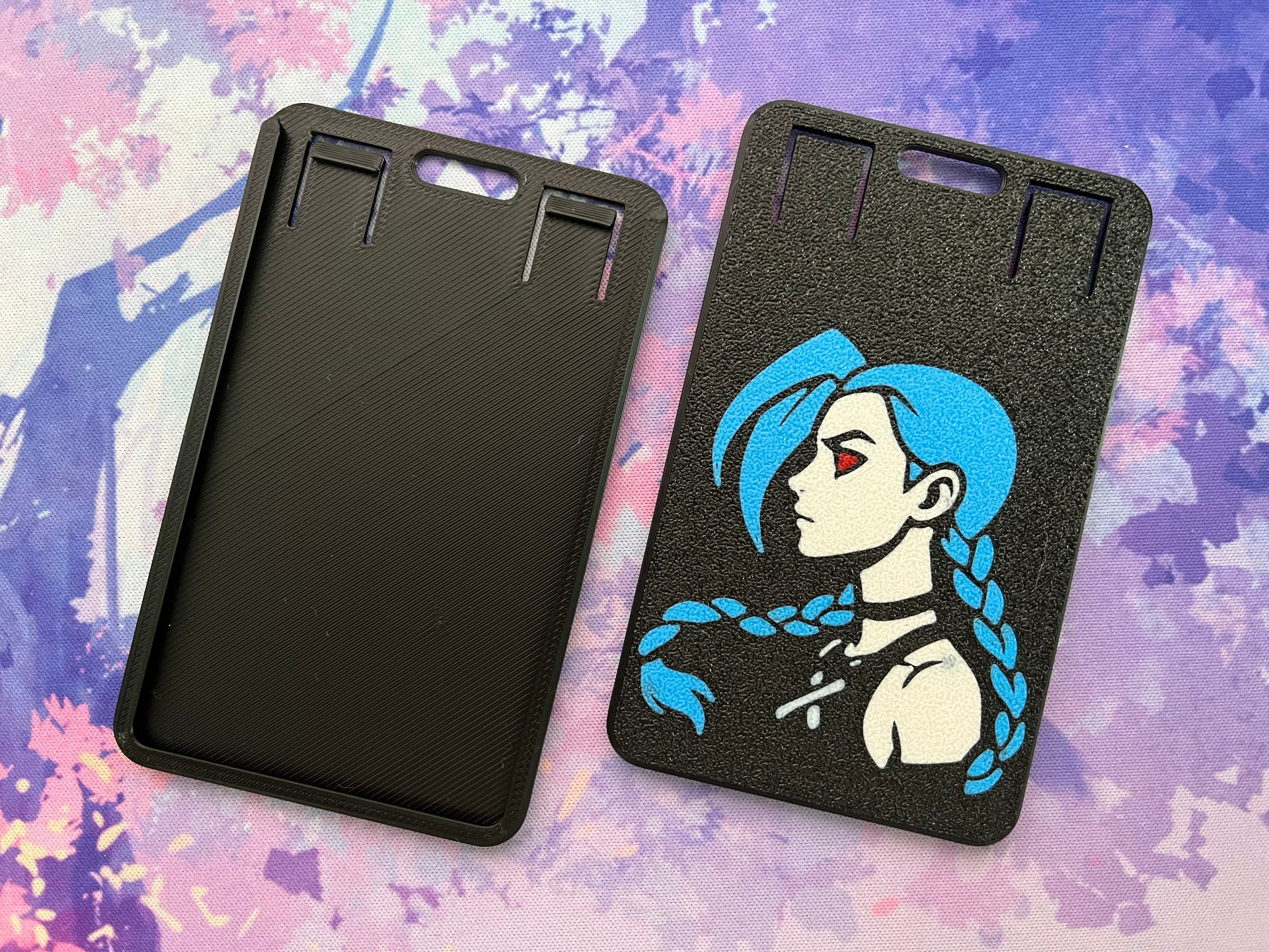 Jinx themed ID Card / Badgeholder (Supportless)
