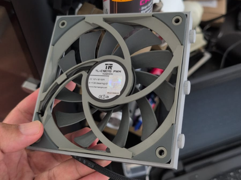 Modulat Frame for PC Cooling Vents or fans