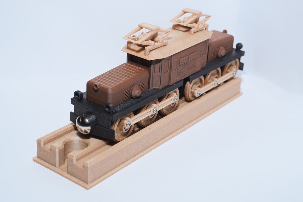Holzeisenbahn - Ellok Ge 6/6 RhB - v2