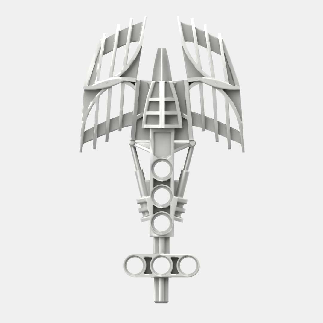 Bionicle Toa Hahli Inika Fin Prototype