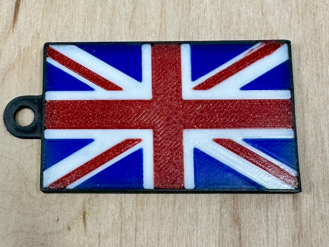 Union Jack Keychain – British Flag Keyring