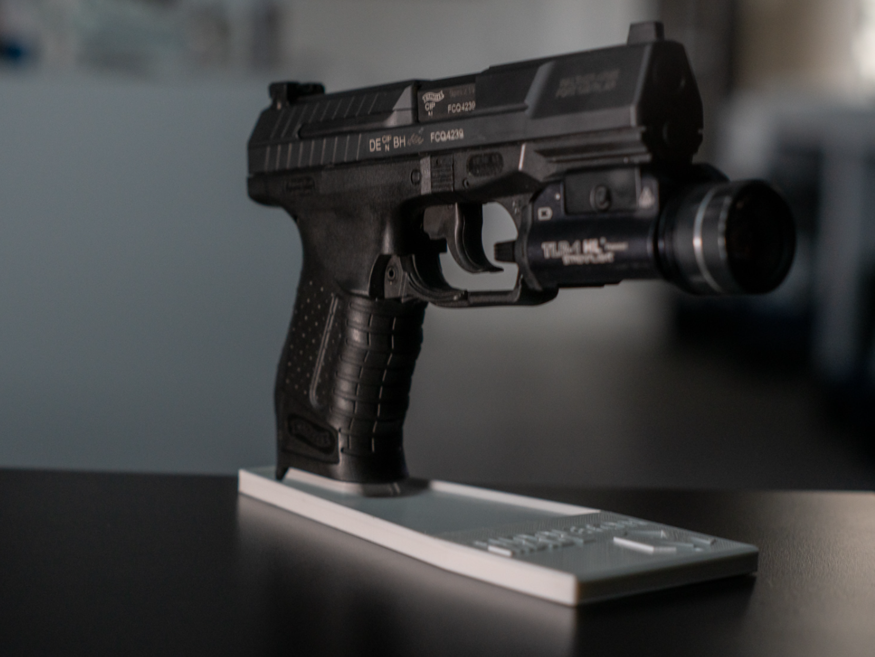 Handgun Stand for Double Stack Airsoft & Handguns