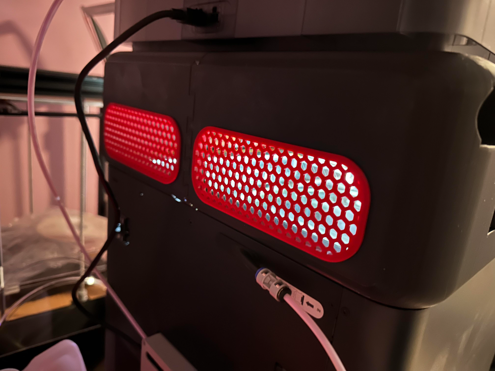 AMS Riser Rear Honeycomb Panels - for maCyo42 remix