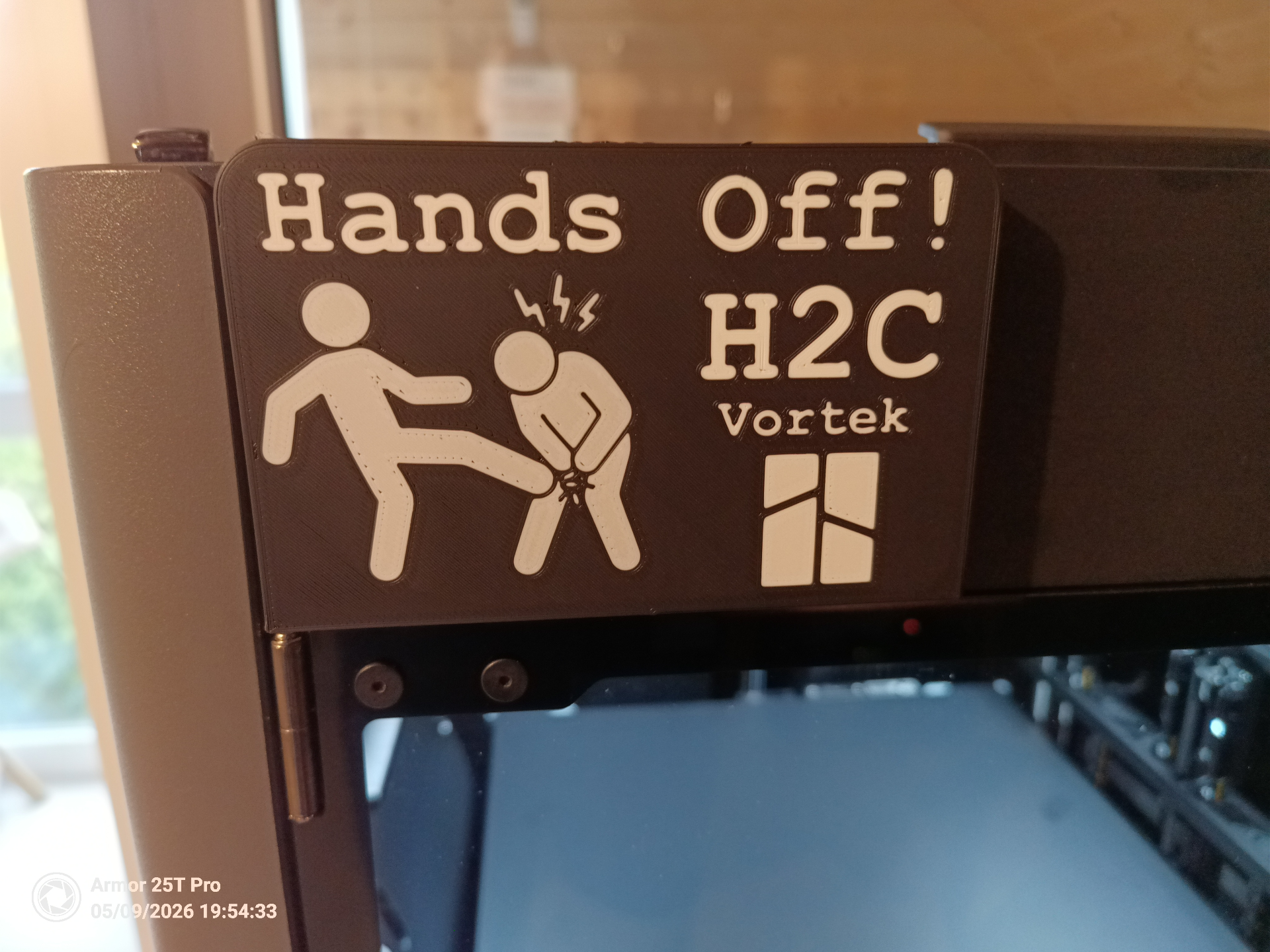 Displayschutz für den H2C