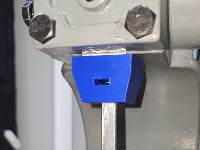 HF Arbor Press Adapter for Leather Hole Prongs