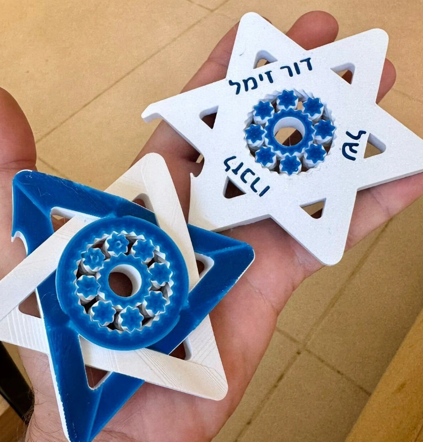 The Zimel Spinner | Star of David bottle opener
