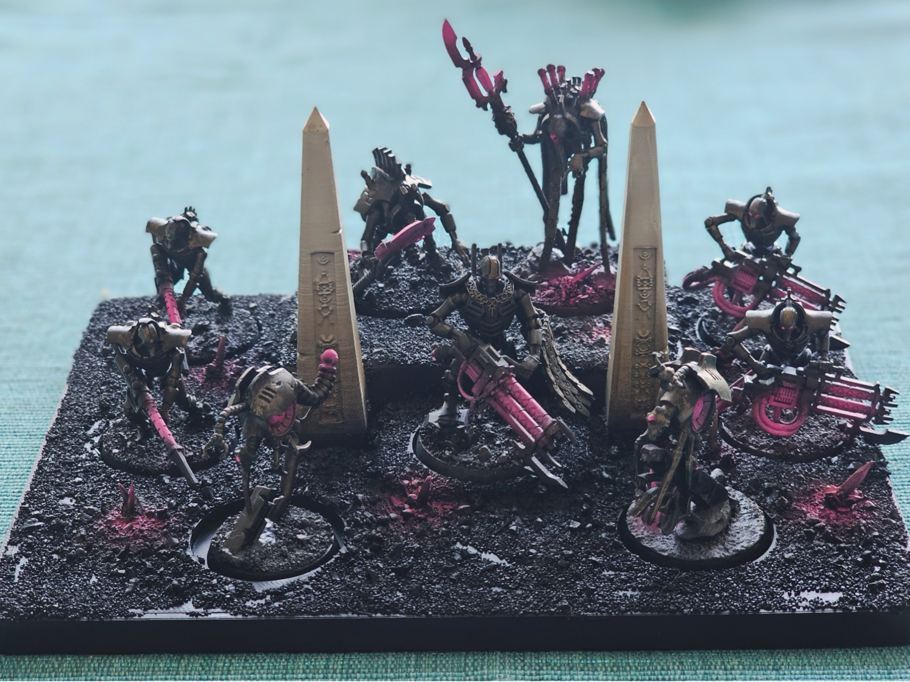 Kill Team Display - Hierotek Circle