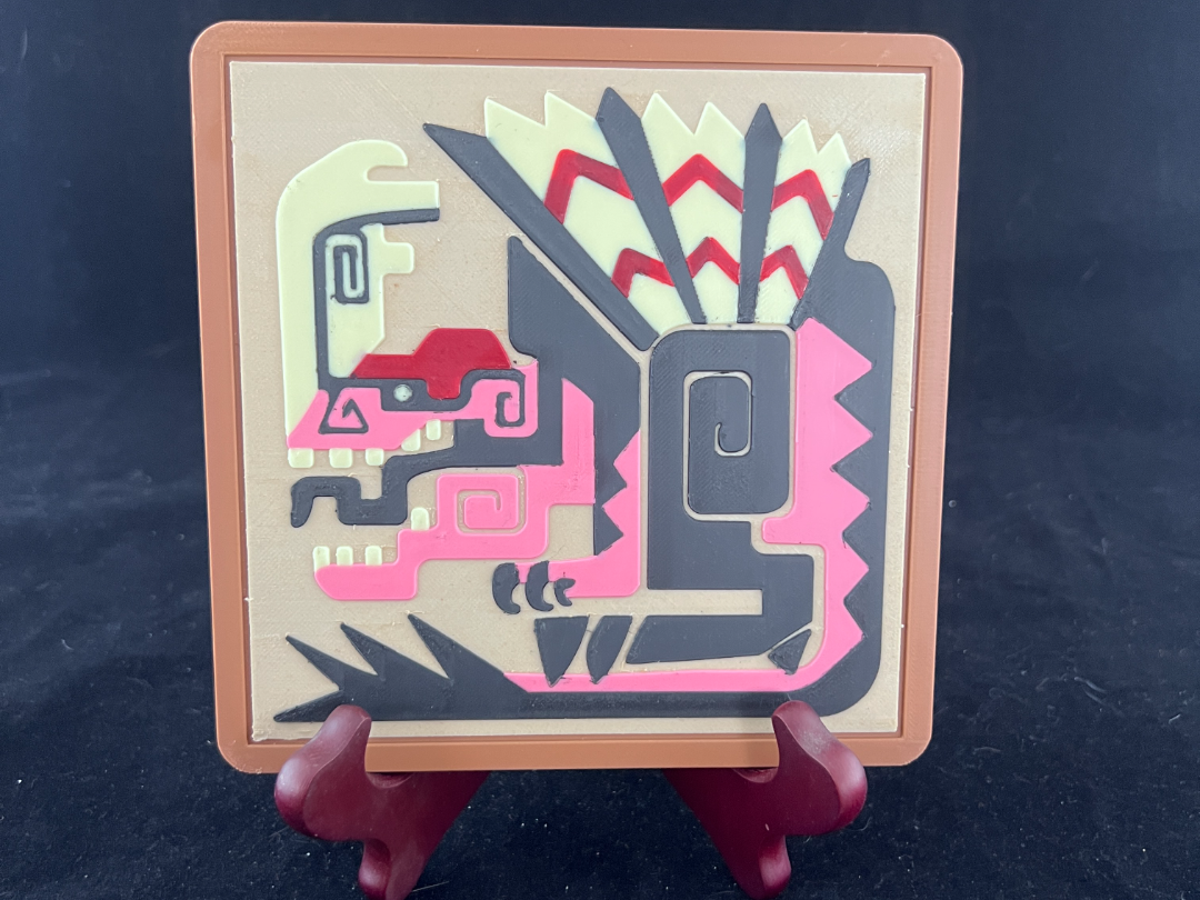 Monster Hunter Wall Decor - Anjanath