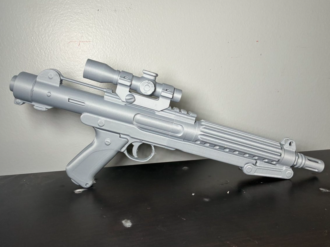 Full Scale, Movie-Accurate E-11 Blaster Rifle