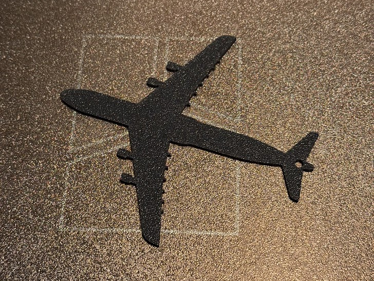 Lockheed C5 Galaxy Keychain