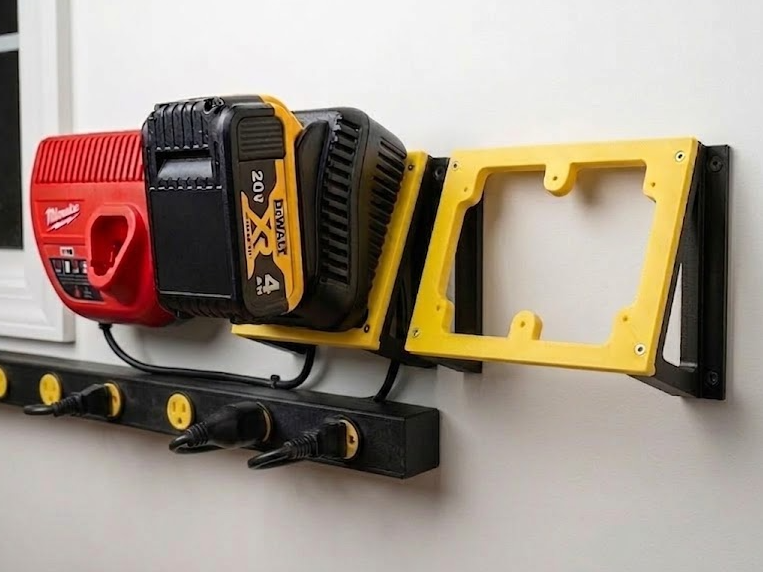 DeWalt 20v Charger Wall Mount