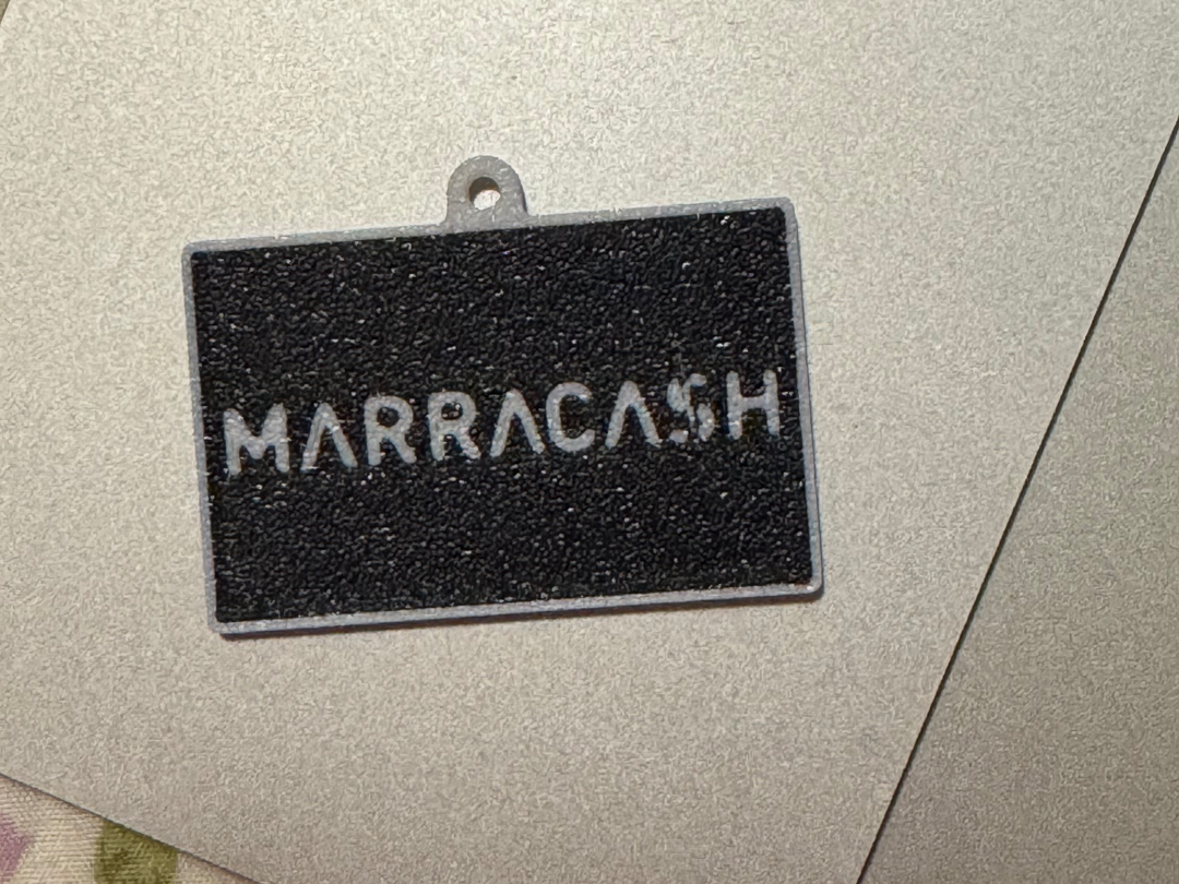 Portachiavi Marracash King del Rap
