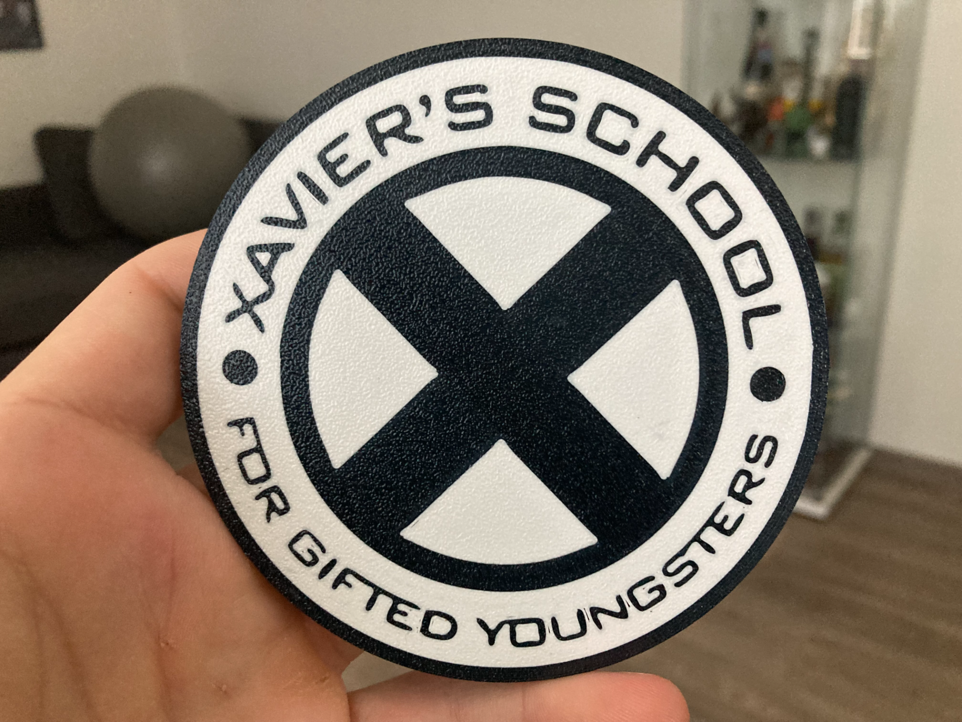 Xavier´s school coaster