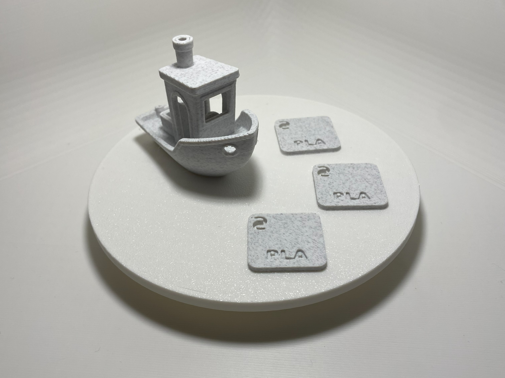 Benchy mit Filamentswatch