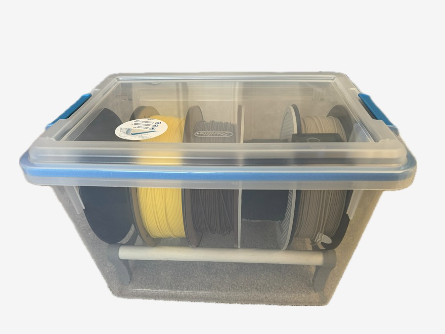 Filament Storage Rack for Sterilite 20QT Container
