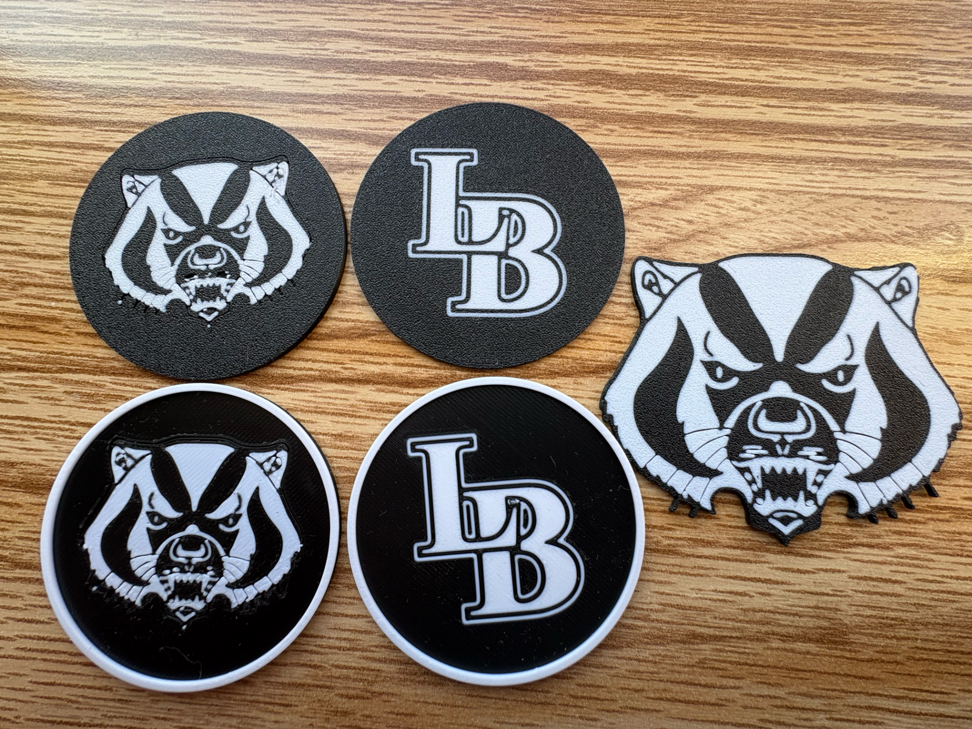 Limon Badgers Coaster Set
