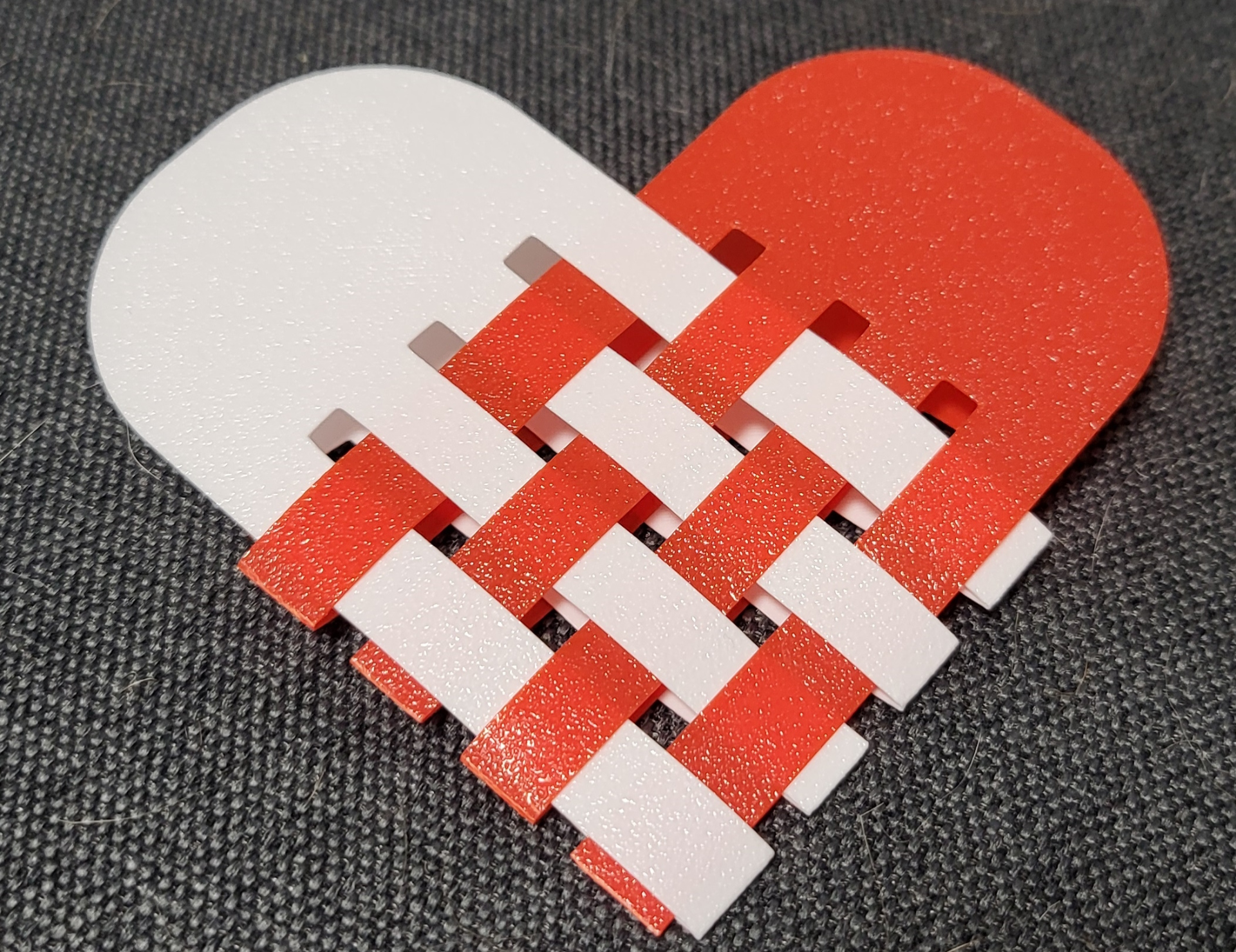 Woven heart