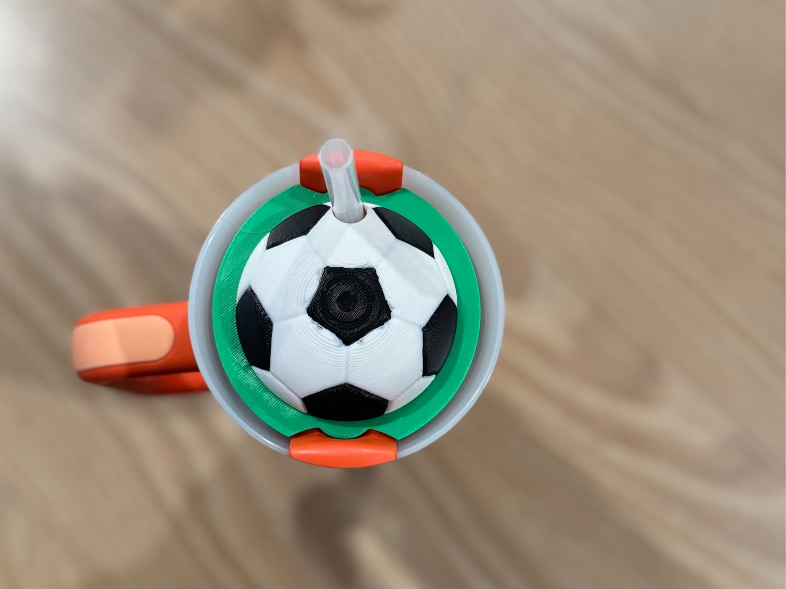 soccer ball lid topper 40z Stanley