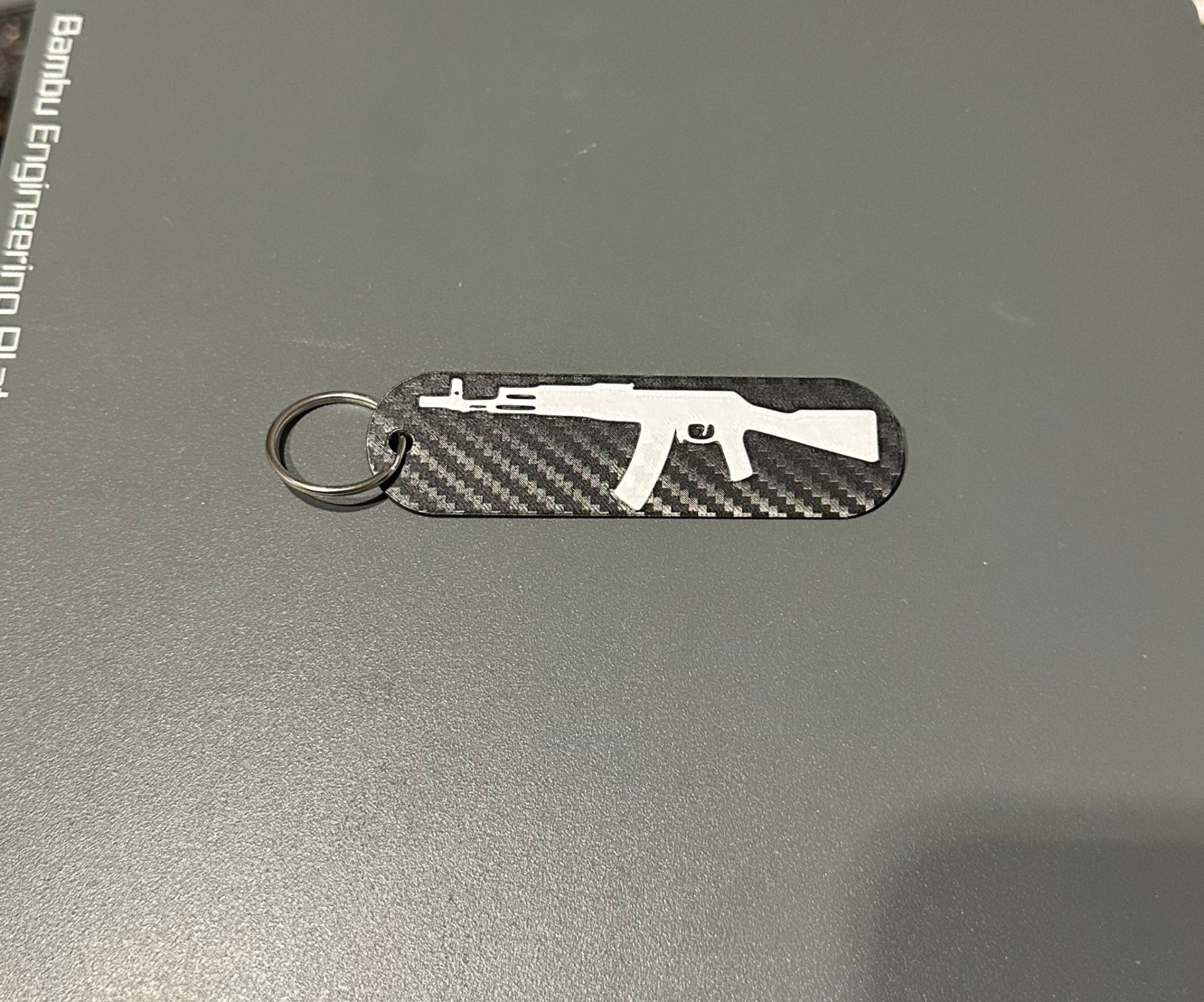 AK 47 Keychain