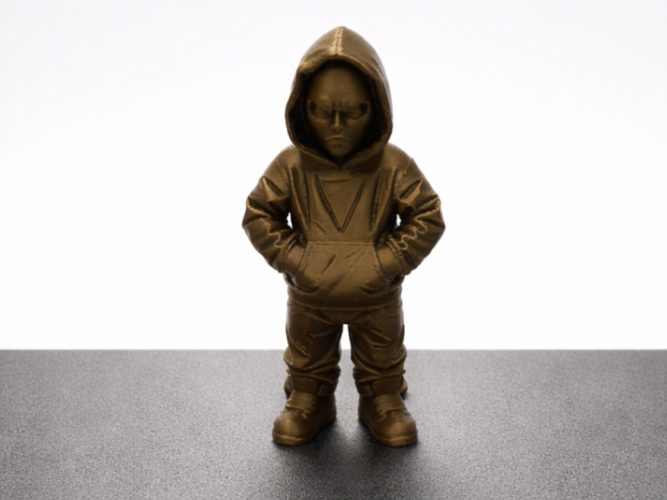 Hoodie-Figur "Shadow Kid" mit cooler Attituede