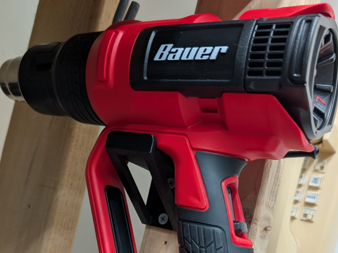 Bauer Heat Gun Wall Mount