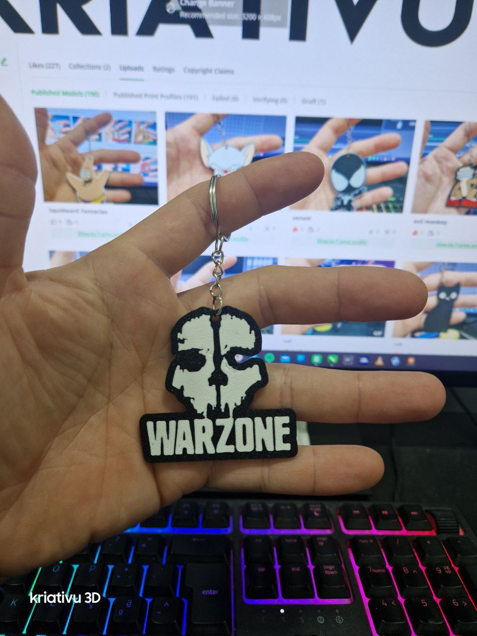 keychain warzone