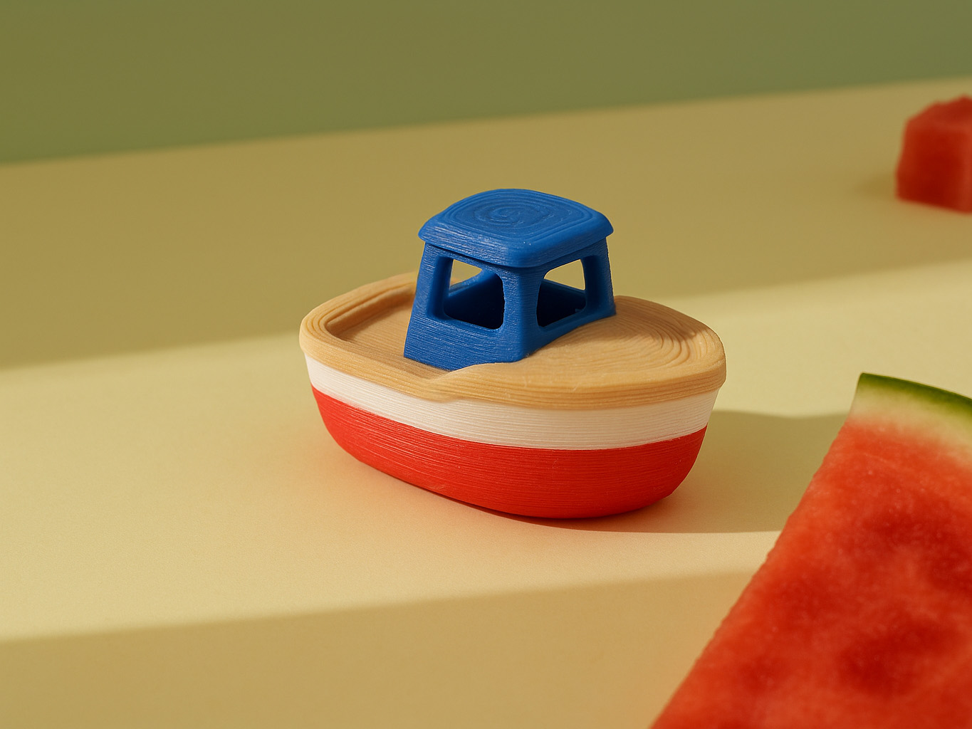 Ponyo-Inspired Pop Pop Boat\ 噗噗金鱼号