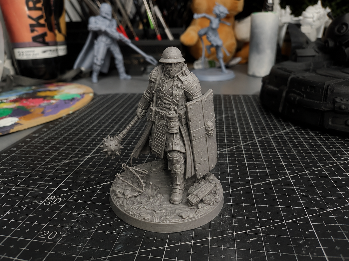 Trench Crusader with mace