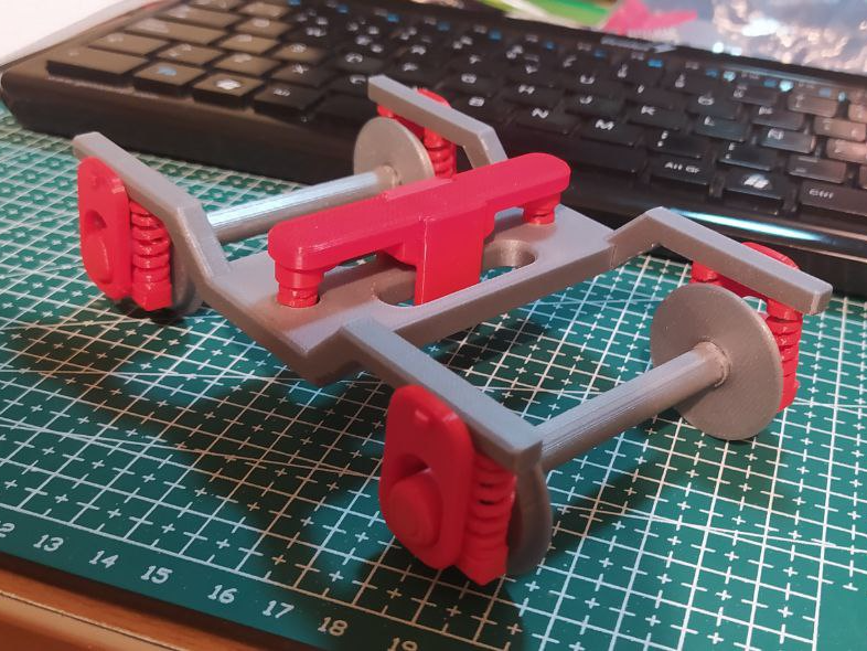 Buggie funcional completamente impreso en 3D