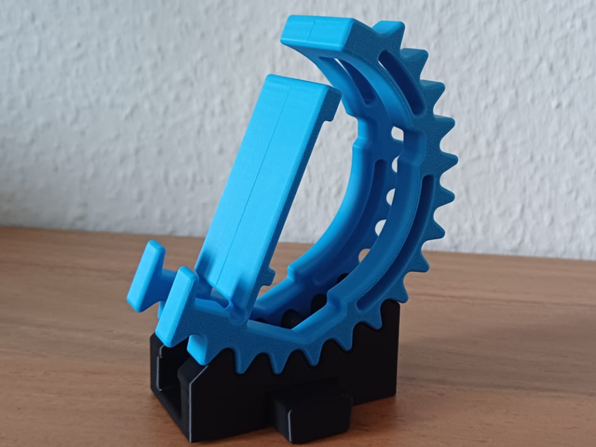 Alles-in-einem-Handyhalter Version 6 optimiert