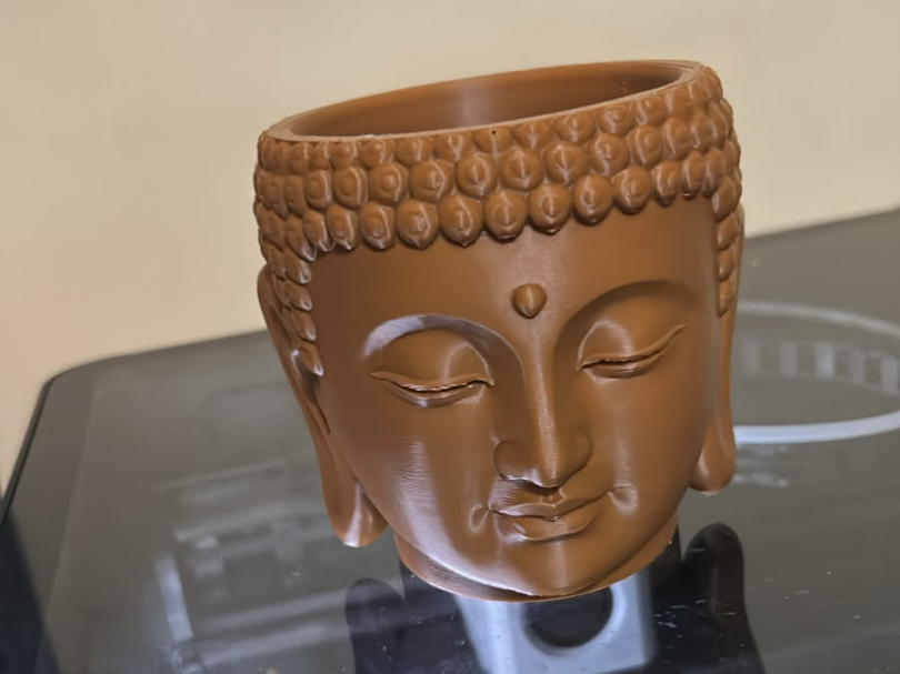 Buddha Head Planter Pot