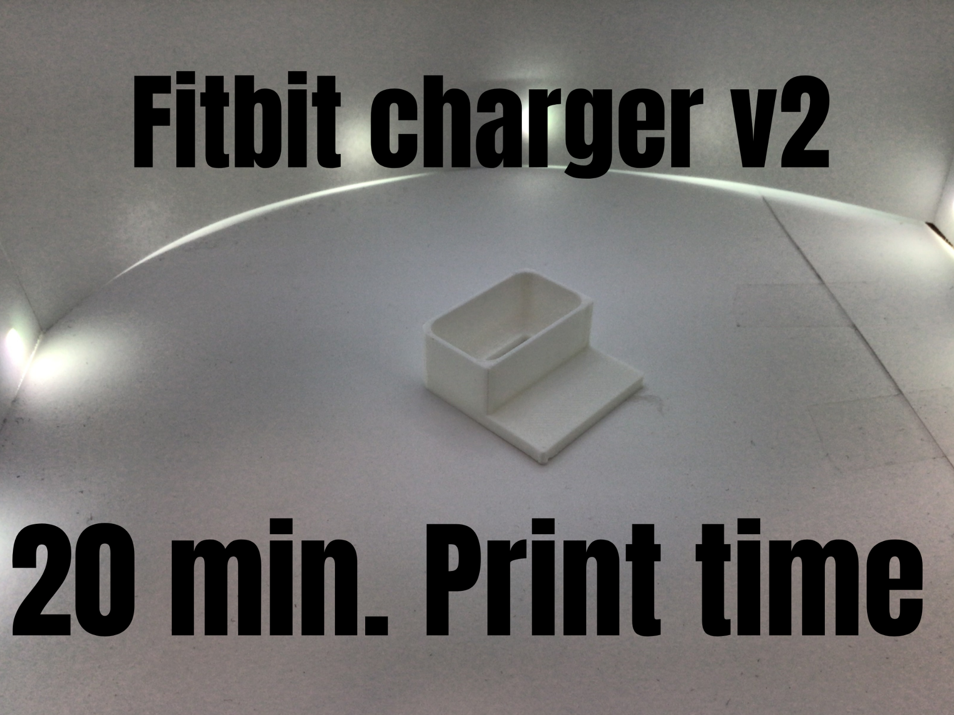 Fitbit charger holder V2