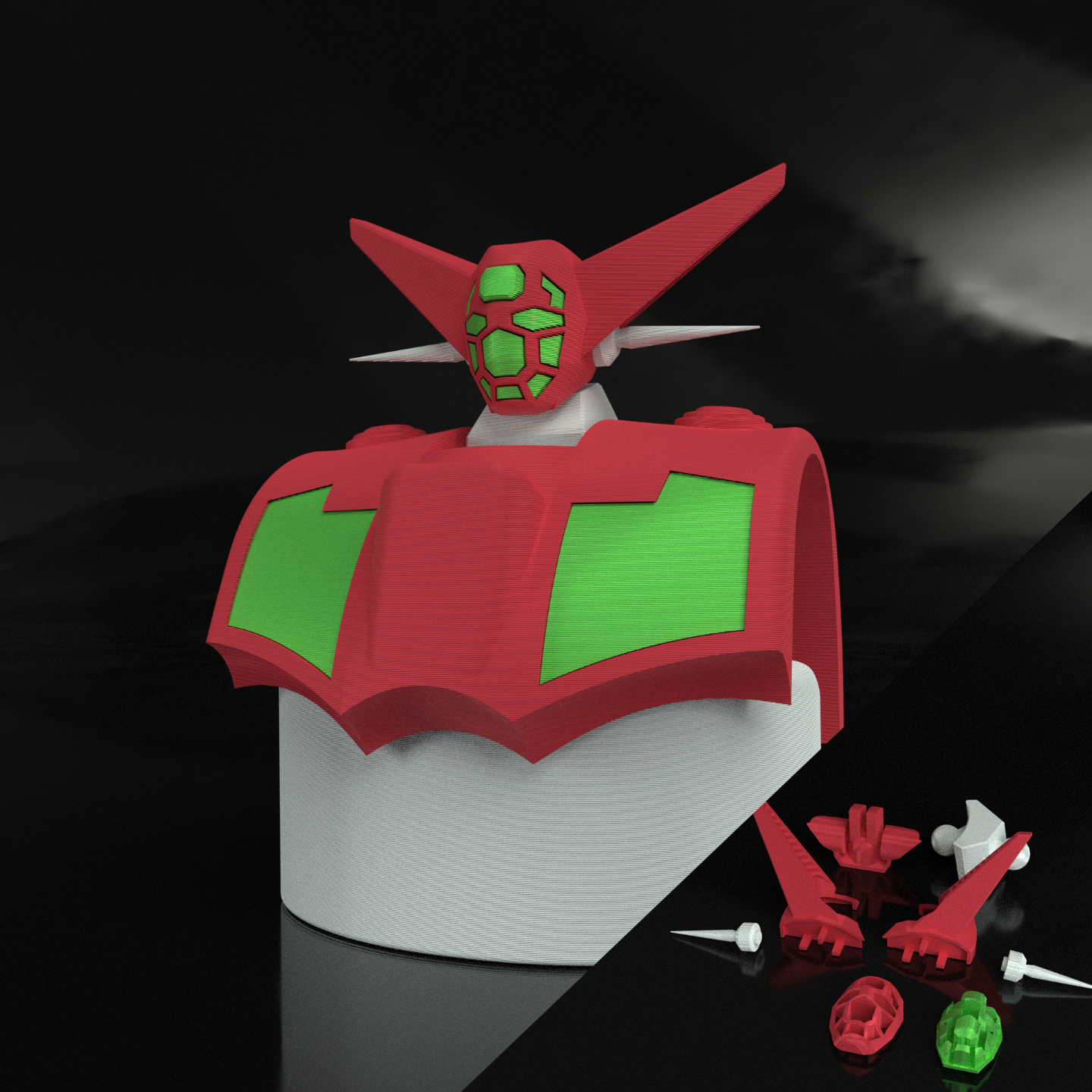 getter robo bust model