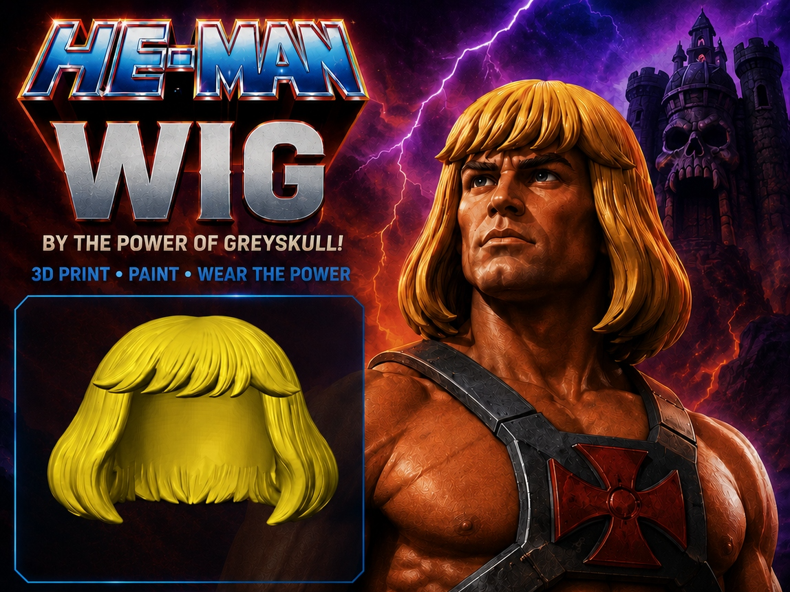He-Man Wig "Prince Adam"