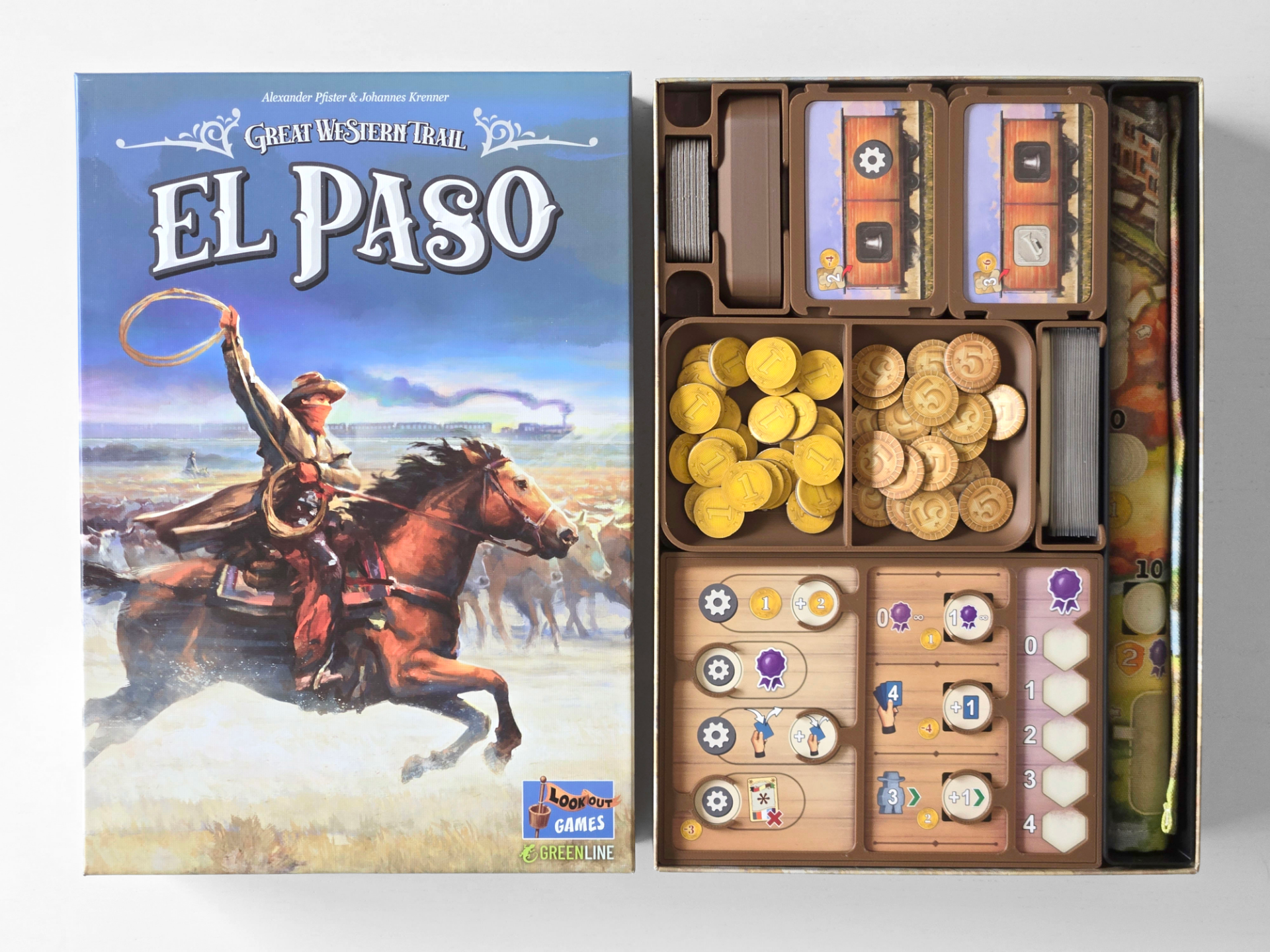 Great Western Trail: El Paso - Organizer Insert