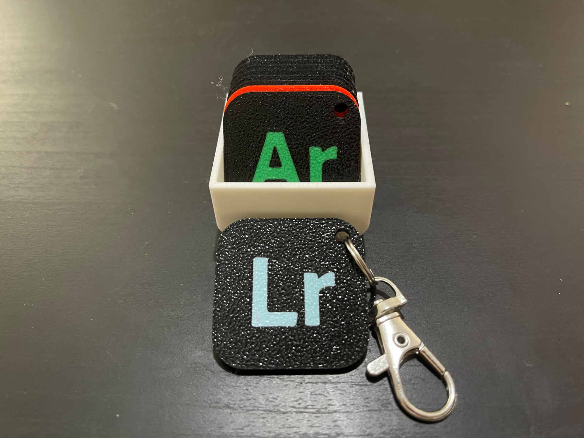 Lightroom - Adobe App Icon Keyring